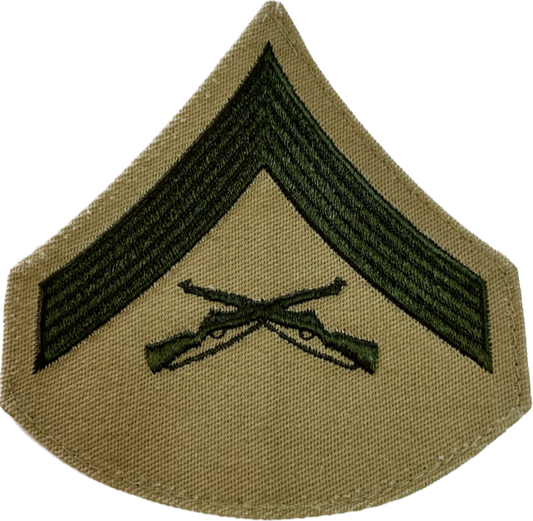 USMC Lance Corporal Sew-On Chevrons
