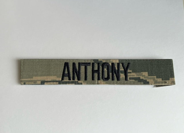 Assorted US AIR FORCE ABU Name Tapes