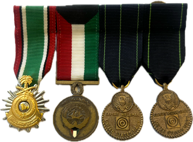 Vintage Assorted US Military Miniature Medals