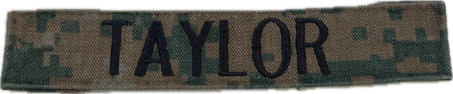 Assorted USMC MCCUU Woodland Name Tape