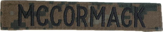Assorted USMC MCCUU Woodland Name Tape