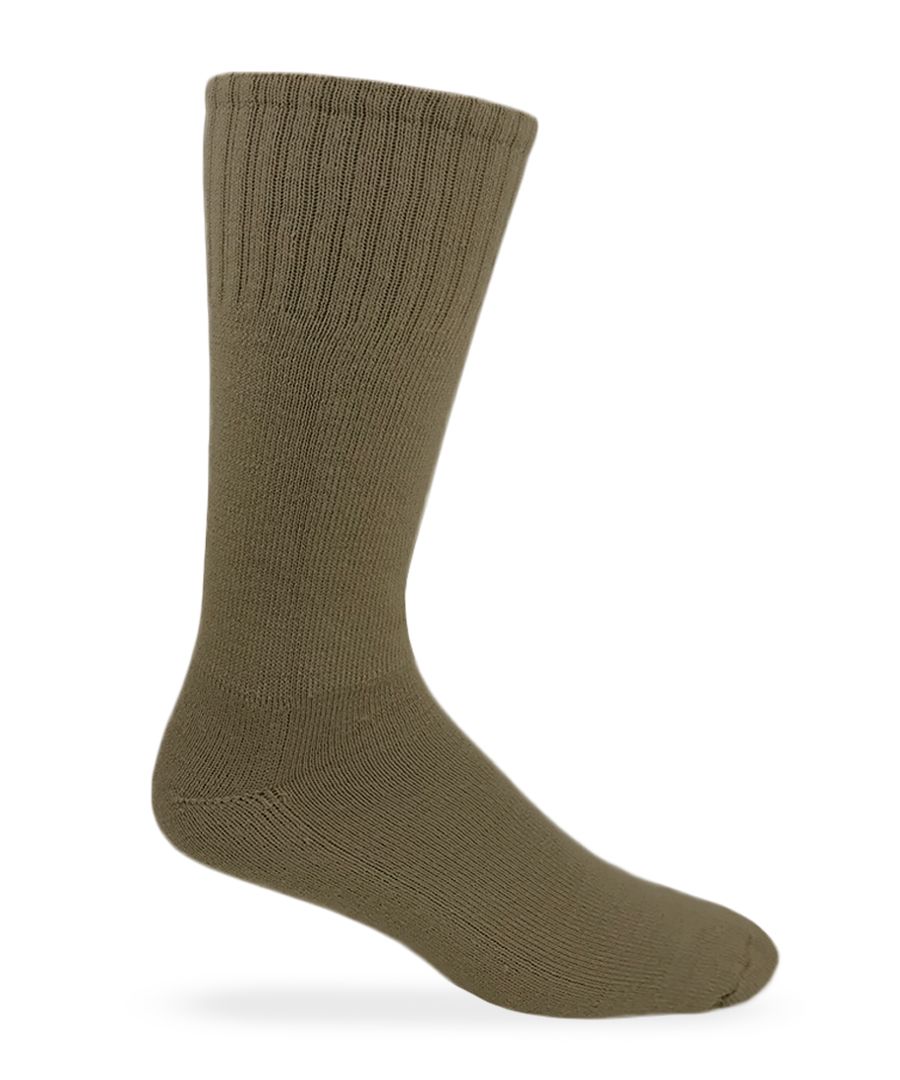 Jefferies Socks Military Combat Cotton Crew Boot Socks 3 Pair Pack