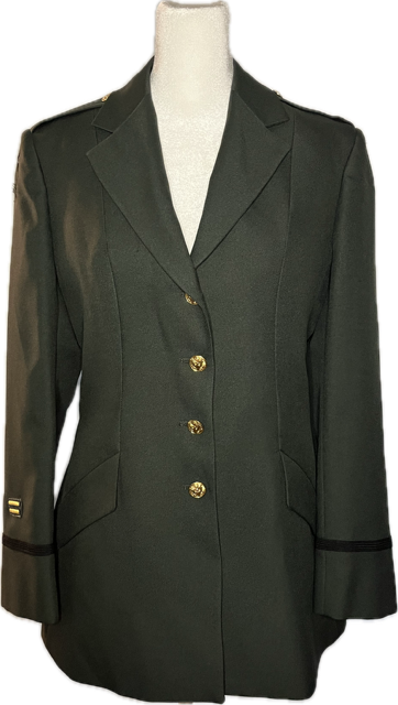 FAIR - US ARMY Female Army Service Uniform (ASU) Green Coat Second Tour Uniforms FAIR - US ARMY Female Army Service Uniform (ASU) Green Coat Second Tour Uniforms