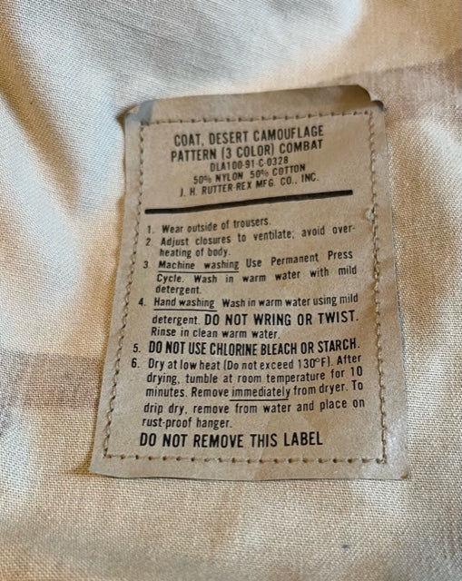 US ARMY 3 Color Desert BDU Shirt