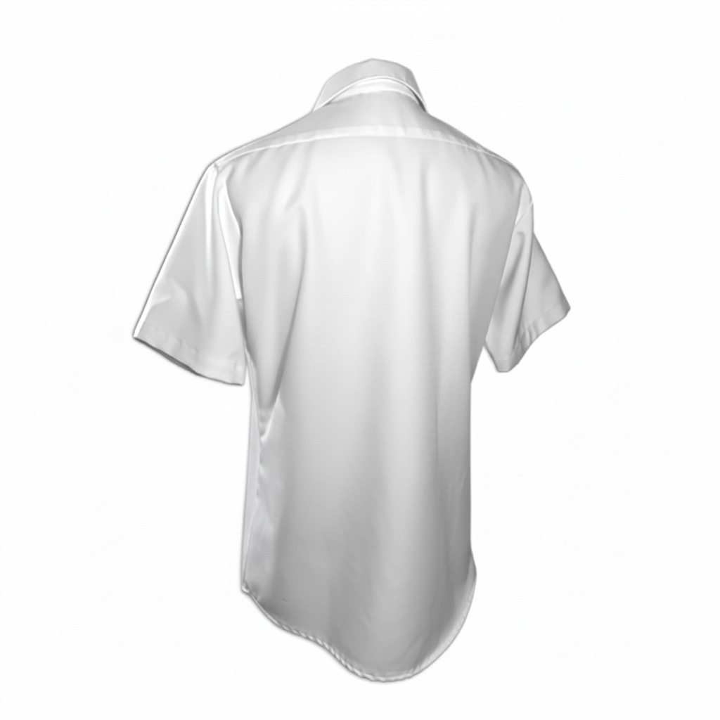 VINTAGE - US NAVY Male Officer White Service Shirt