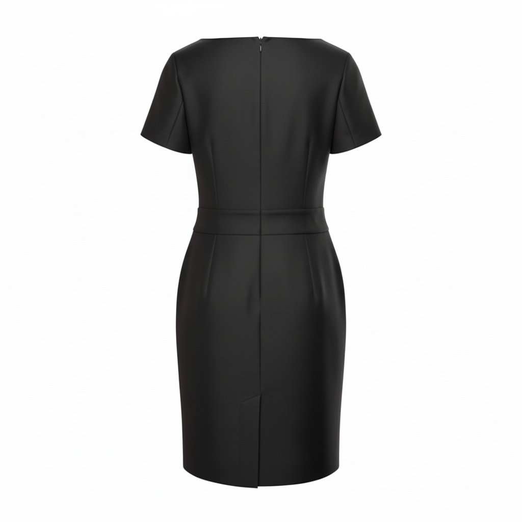 Chloe Short Sleeve Sheath Dress