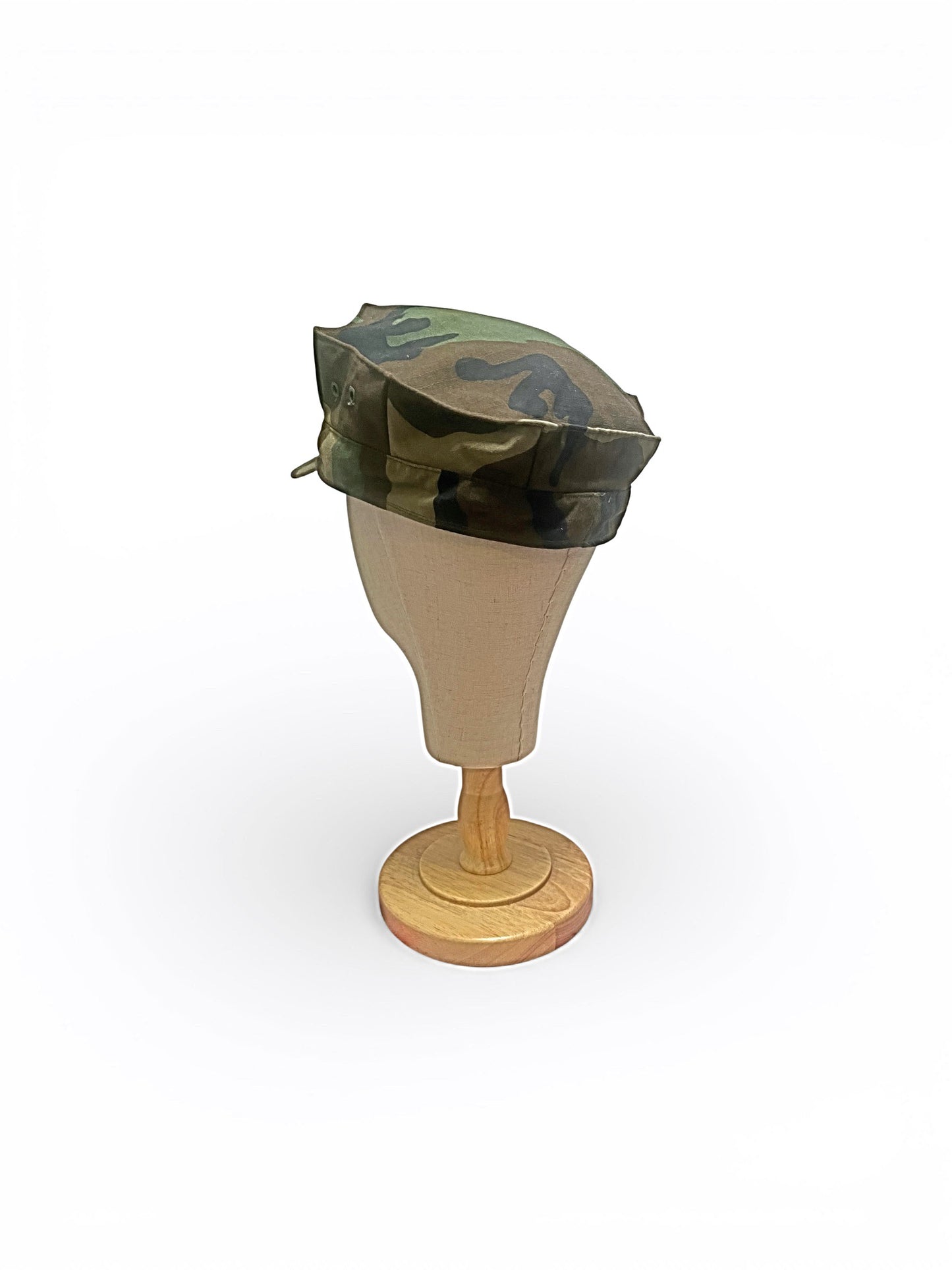VINTAGE - US ARMY Woodland Camouflage Patrol Cap