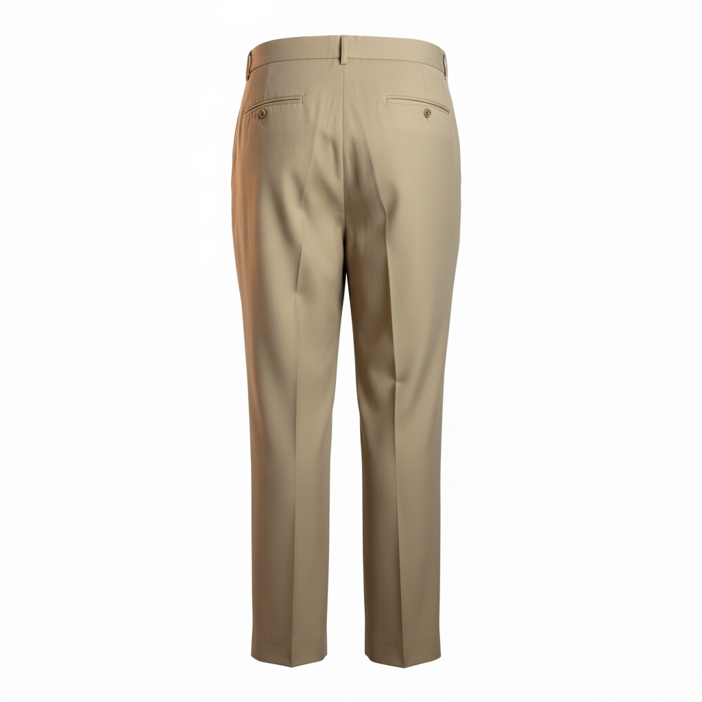 US NAVY Male Service Khaki Trousers Poly/Wool
