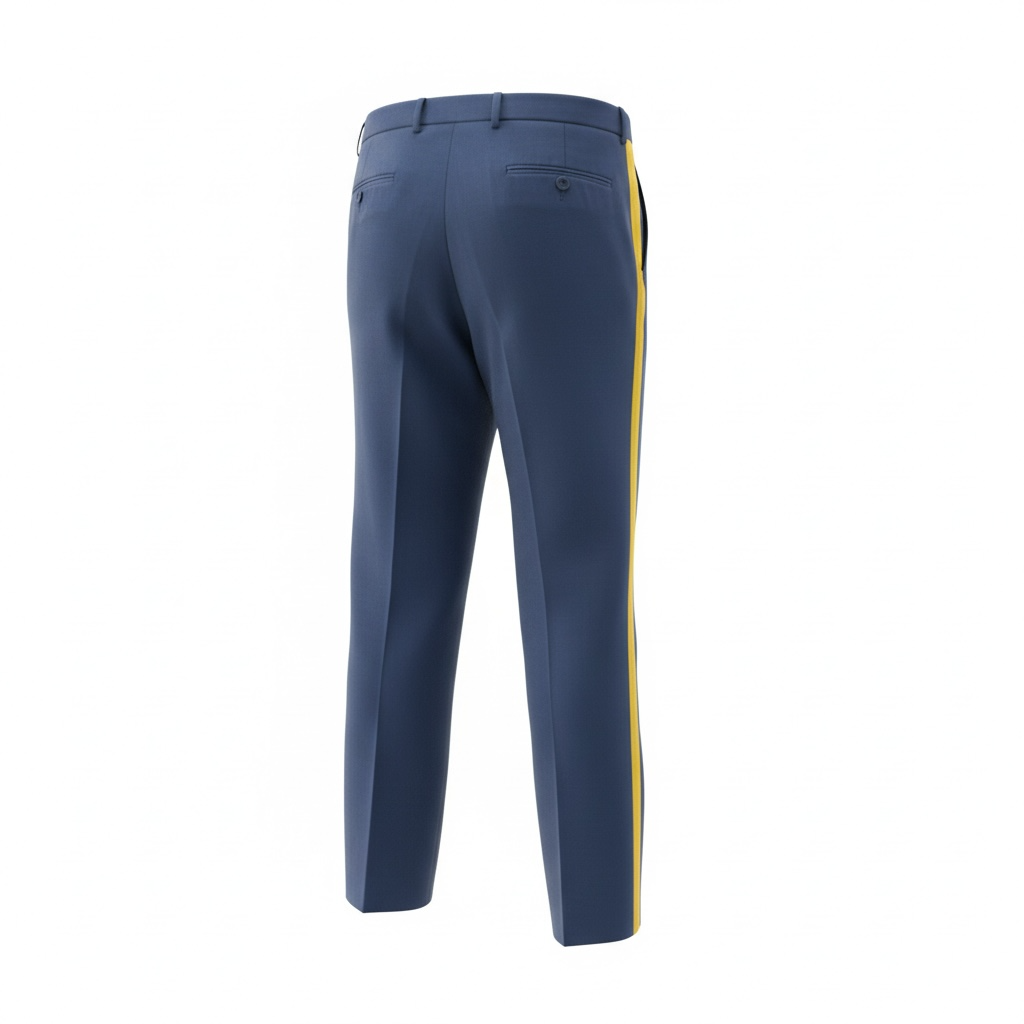 VINTAGE - US Army Male Dress Blue Trousers