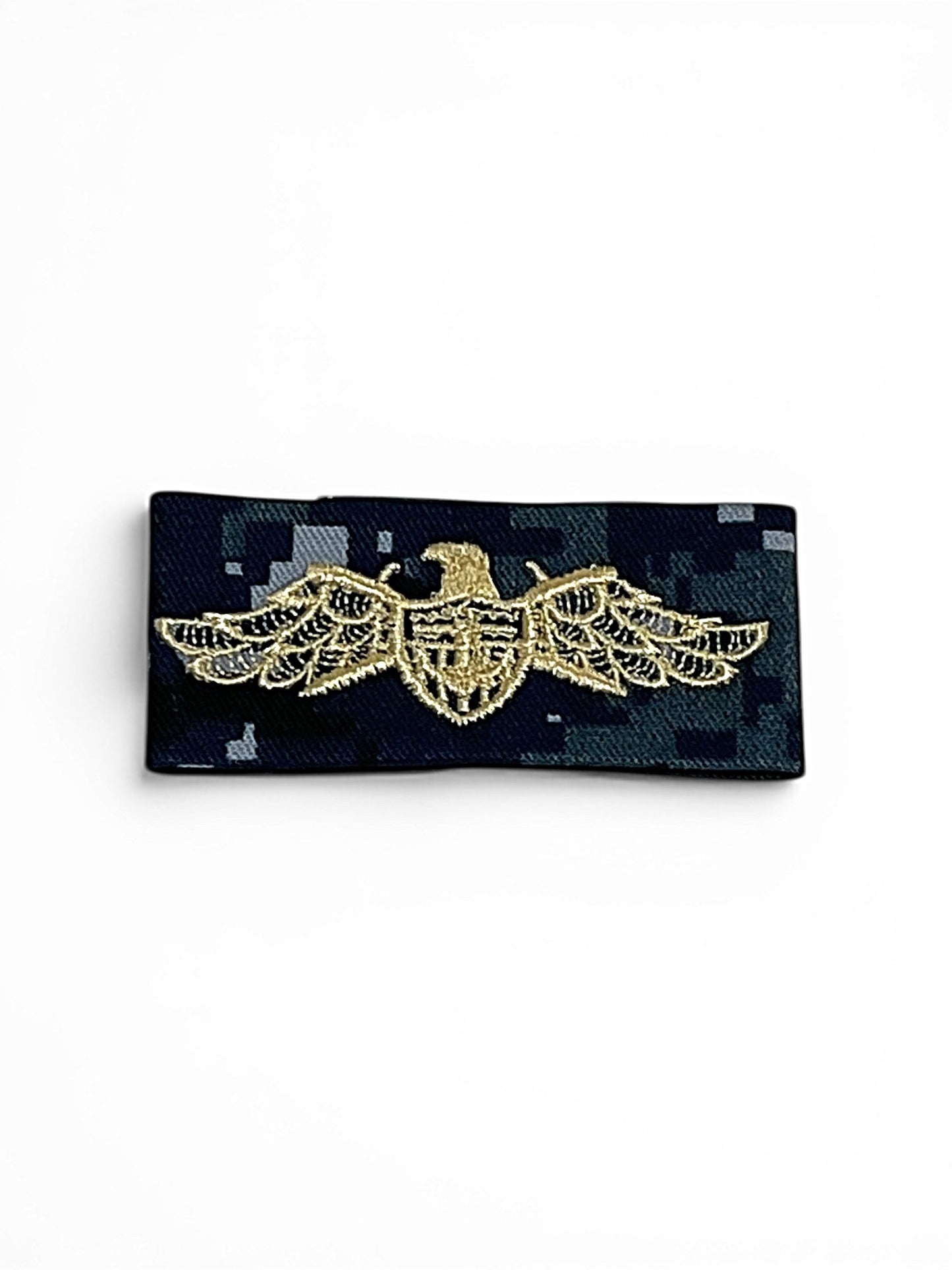 VINTAGE - US NAVY Strategic Sealift Embroidered Badge NWU 1