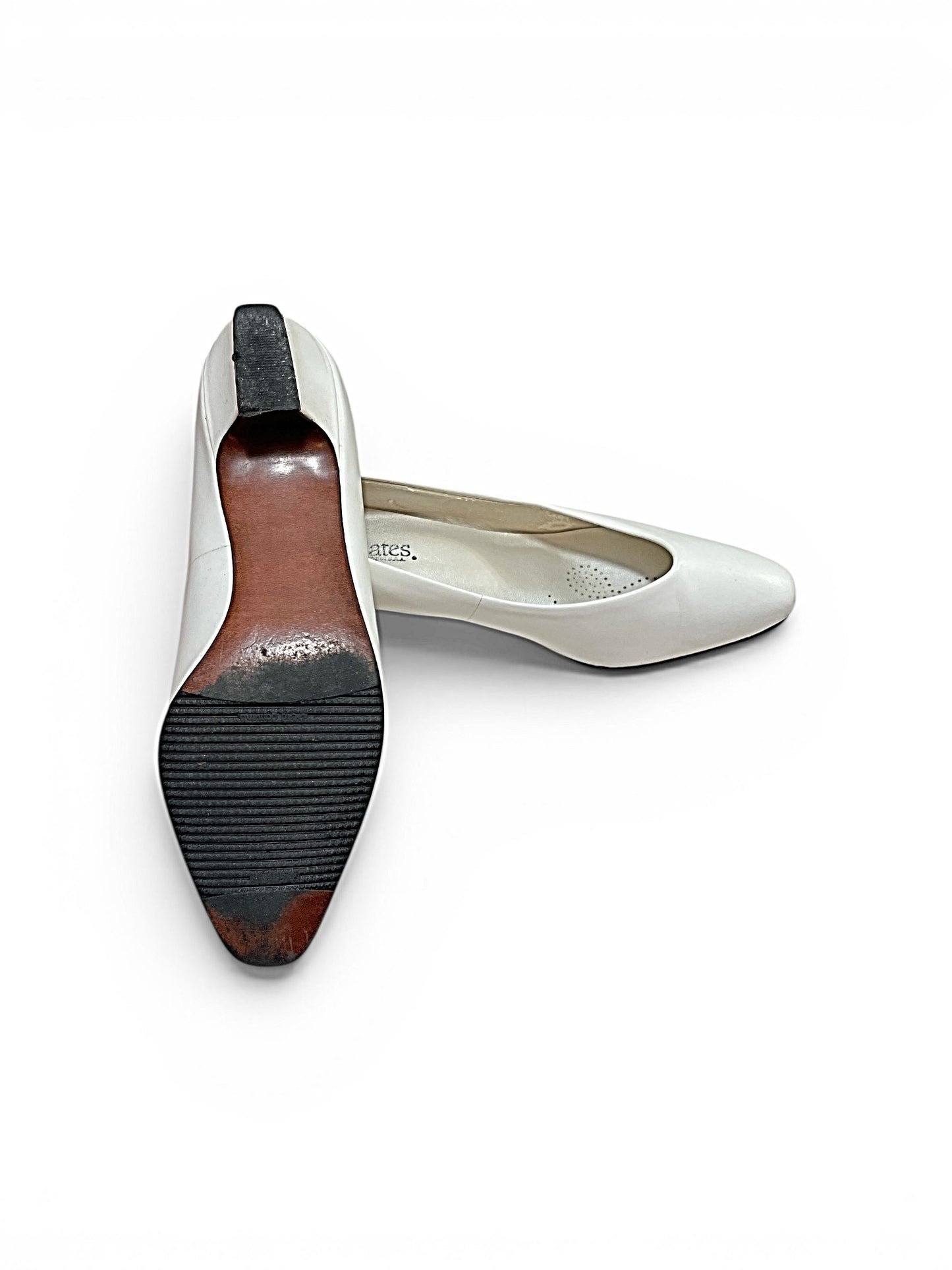 Bates White Pumps Size 8.5M