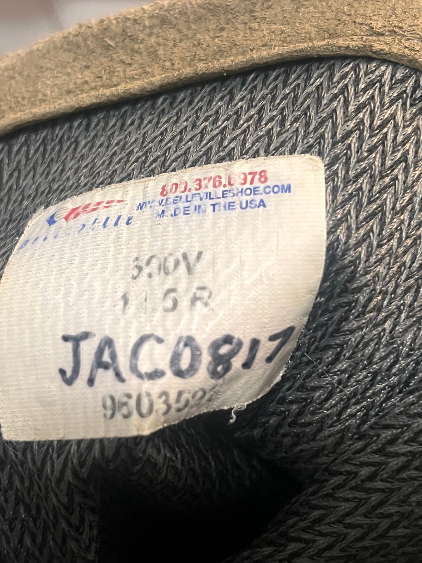 FAIR - Belleville 690 Waterproof Flight Boot Size 11.5R
