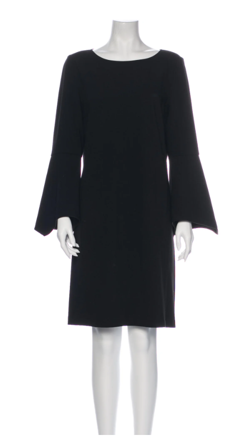 Lafayette 148 Bateau Neckline Knee Length Dress Lafayette 148 Bateau Neckline Knee Length Dress