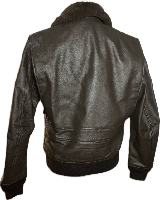 US NAVY Leather Flight Jacket