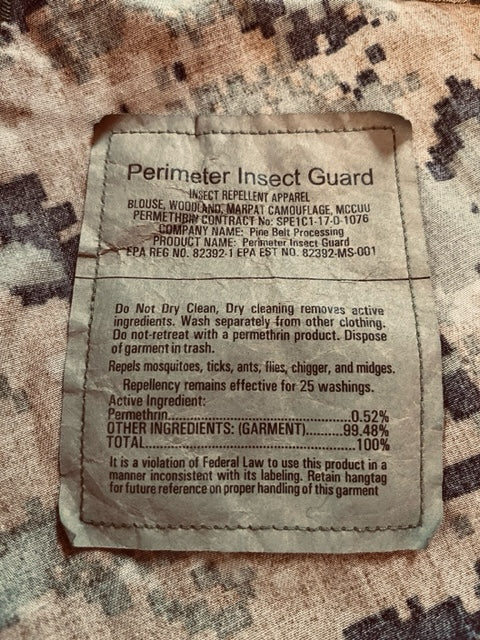 USMC MARPAT Woodland Blouse - Insect Guard