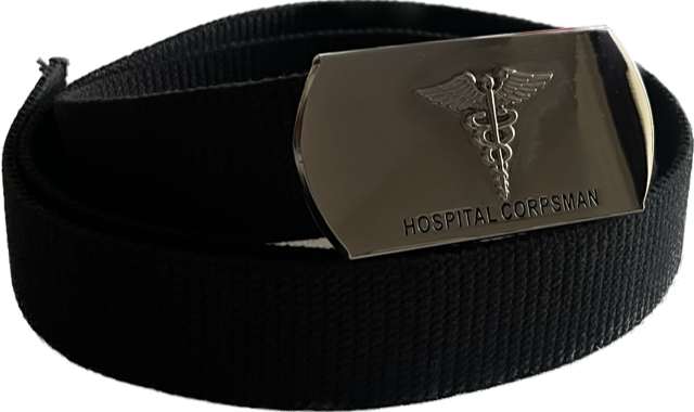 U.S. NAVY Hospital Corpsman (HM) Buckle