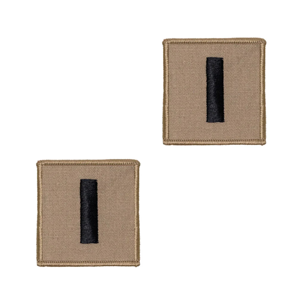 US NAVY Flight Suit Lieutenant Junior Grade Embroidered Rank - Tan