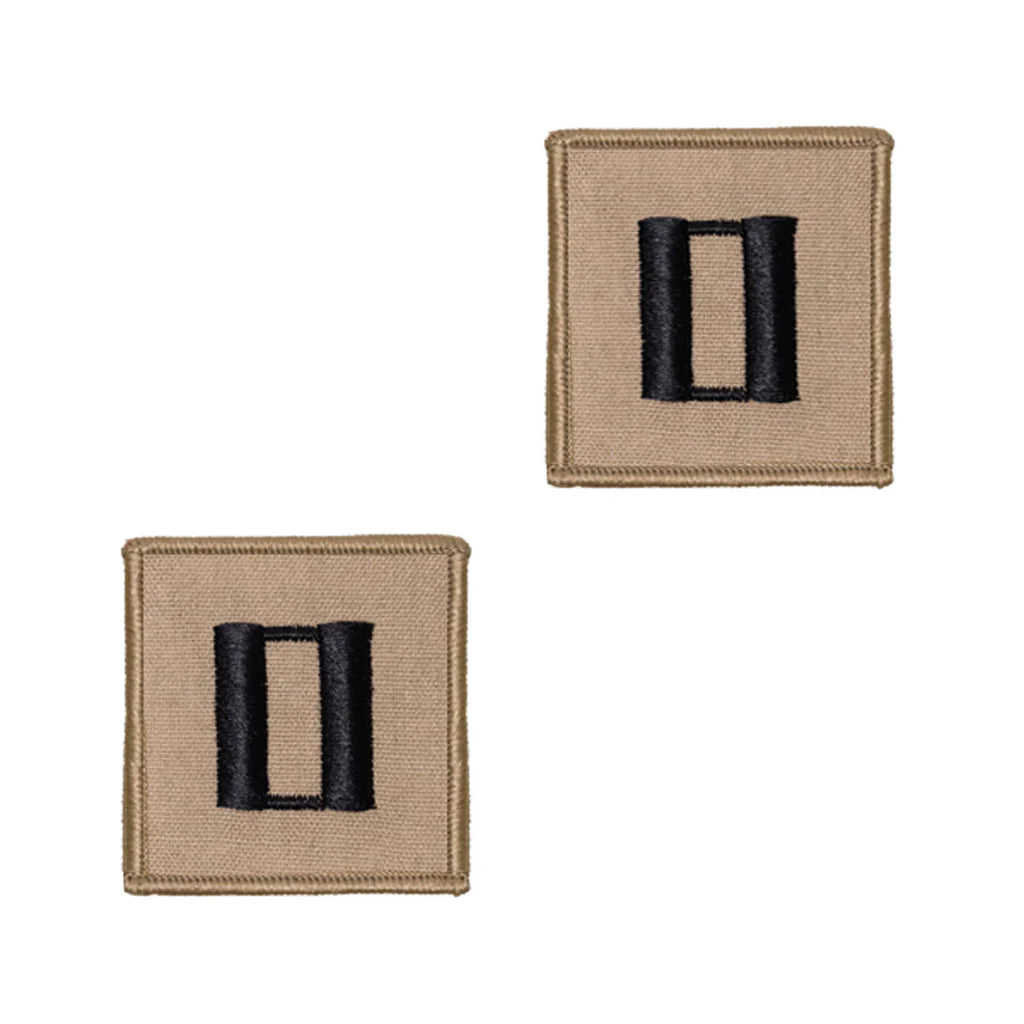 US NAVY Flight Suit Lieutenant Embroidered Rank - Tan