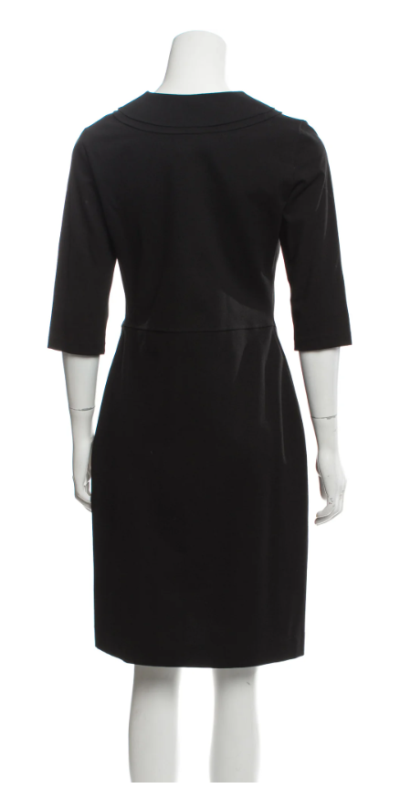 Piazza Sempione V-Neck Knee-Length Dress