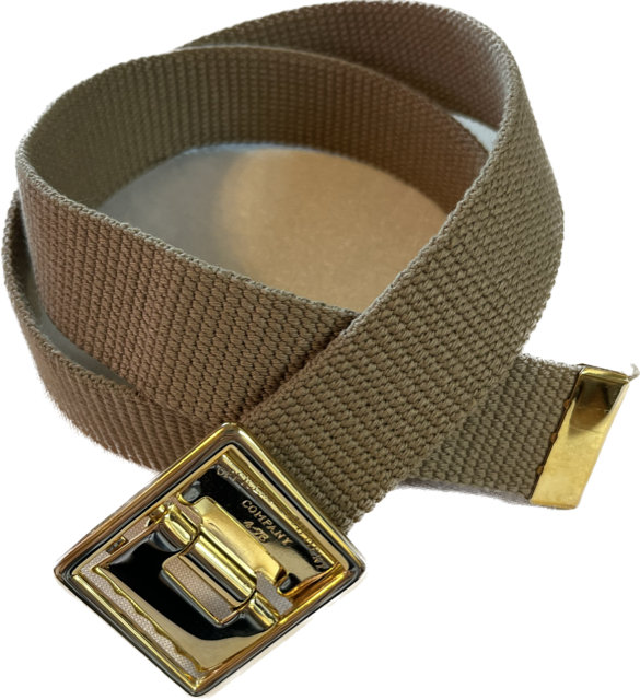 USMC Men's Khaki Belt