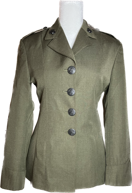 USMC Female Green Service Coat - Corporal