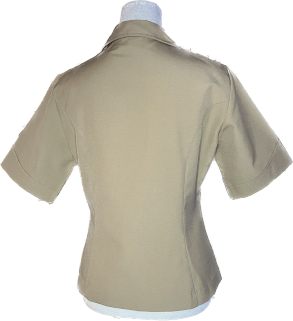 USMC Women's Short Sleeve Khaki Shirt