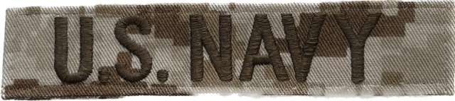 US NAVY MCCUU Desert U.S. NAVY Tape