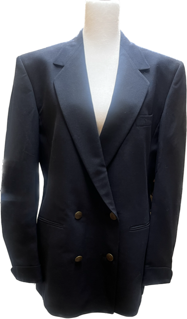 VINTAGE USAir Women's Double Breasted Blazer