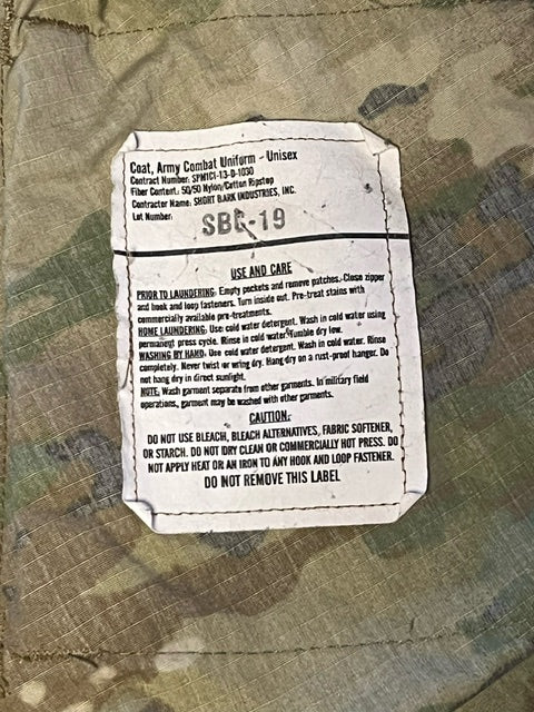 US ARMY OCP Combat Uniform Coat