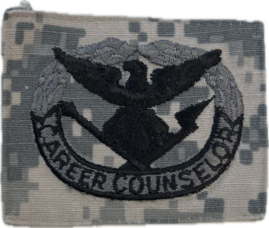 US ARMY Career Counselor Sew On Badge