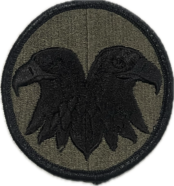 VINTAGE - US ARMY Reserve Command Woodland Patch - Sew On