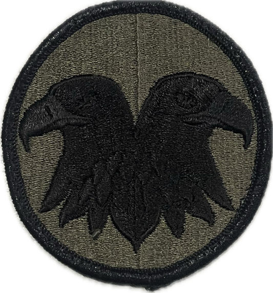 VINTAGE - US ARMY Reserve Command Woodland Patch - Sew On