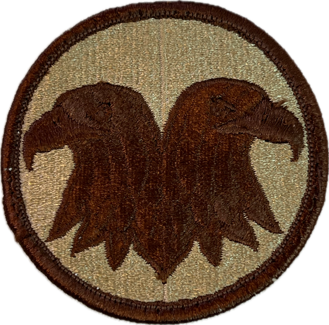 VINTAGE - US ARMY Reserve Command Desert Patch - Sew On