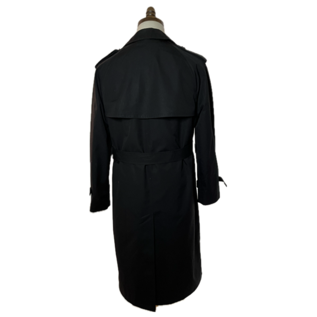 The Citadel Black All Weather Trench Coat