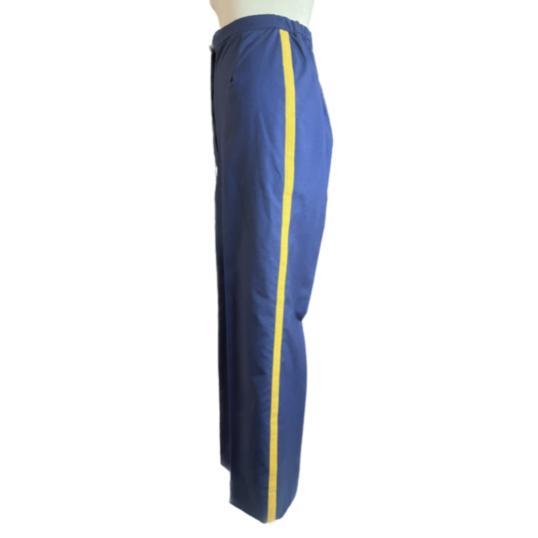 VINTAGE - US ARMY Dress Blue Female Trousers Second Tour Uniforms VINTAGE - US ARMY Dress Blue Female Trousers Second Tour Uniforms
