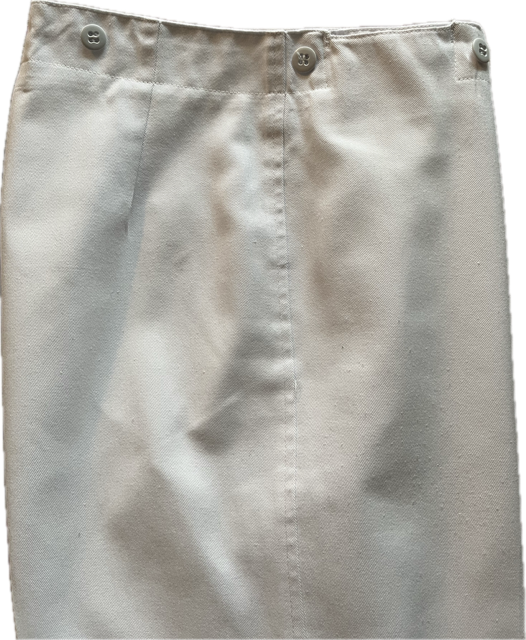 The Citadel White High Waisted Trousers