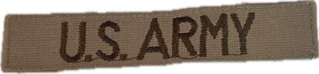 VINTAGE - US ARMY Sew On Tapes