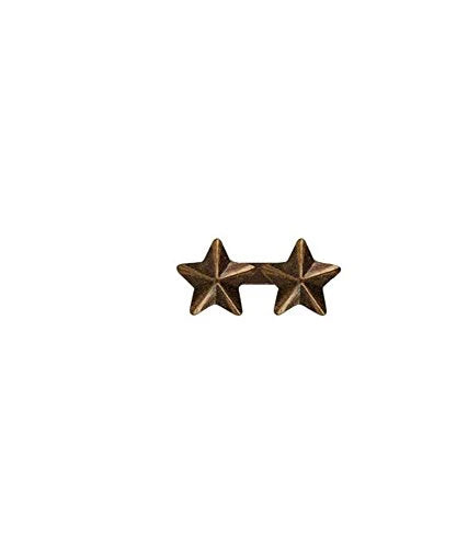 Double Bronze Star Device 3/16"