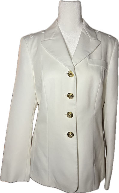 VINTAGE - U.S. Navy Female Service Dress White Jacket