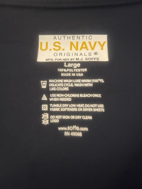US NAVY Forged By The Sea High Performance PT T-Shirt