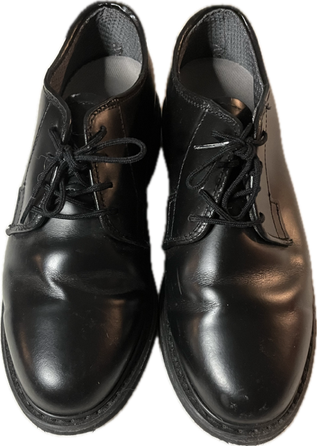 Bates Men's Leather Uniform Work Shoe Size 6 EW