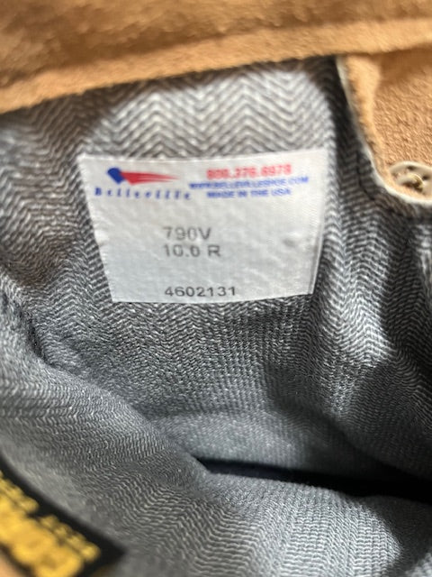 Belleville 790V Waterproof Tan Flight Boot Size 10R