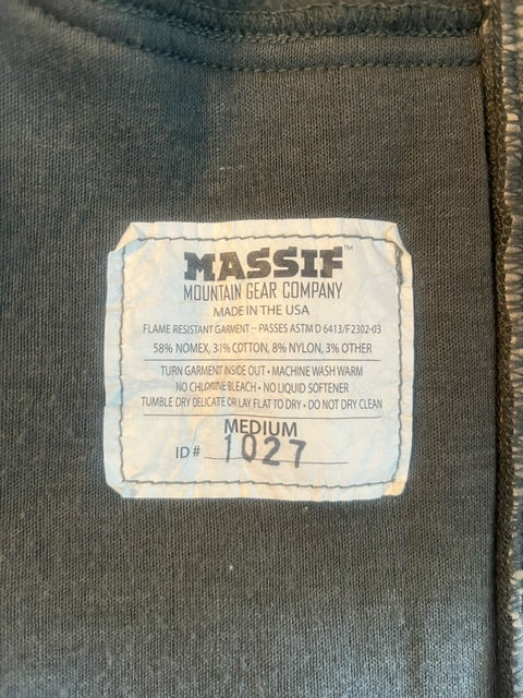 US AIR FORCE Massif Elements Flame Resistant Fleece Lined Coat