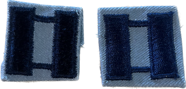 US AIR FORCE CAPTAIN ABU Sew-On Rank Insignia