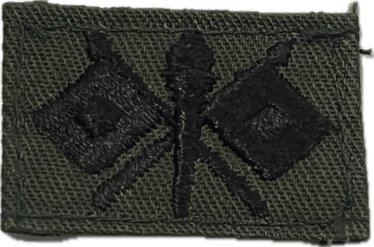 VINTAGE - US ARMY Cloth Branch Insignia Signal Corps Sew On Patch