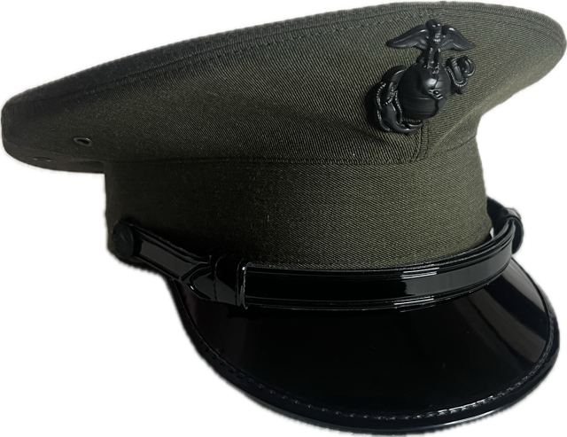USMC Green Service Cap Second Tour Uniforms USMC Green Service Cap Second Tour Uniforms
