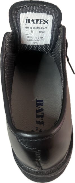 Bates Men's Leather Uniform Work Shoe Size 7N