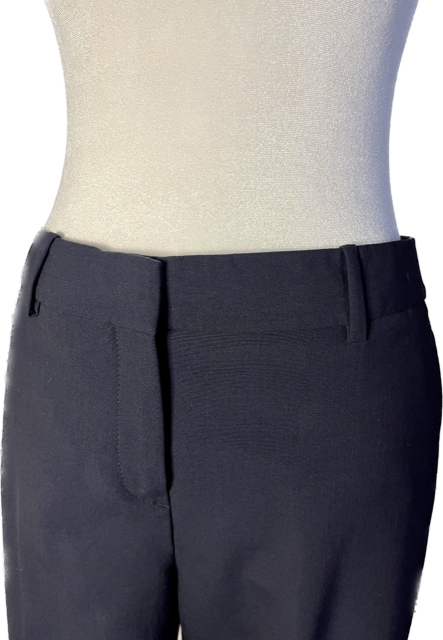 Navy Blue Theory Treeca Slim Ankle Pants