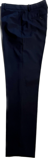 Navy Blue Theory Treeca Slim Ankle Pants