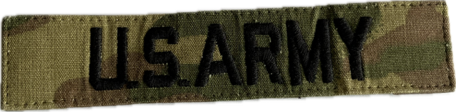 US ARMY Multi Cam/Scorpion (OCP) Sew On Tapes